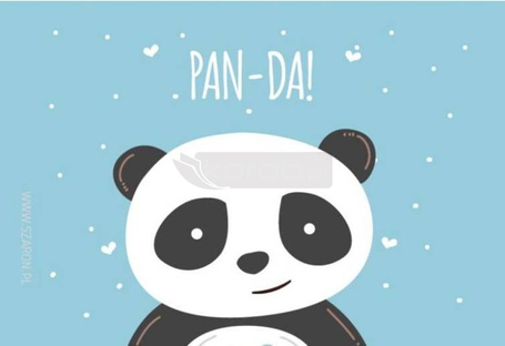 Magnes na lodówkę - Pan da!