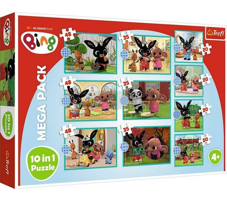 Puzzle 10w1 Co robi Bing? TREFL