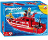 PLAYMOBIL 3128 Łódź strażacka z armatką wodną