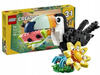 LEGO CREATOR 3W1 31173 DZIKIE ZWIERZĘTA TROPIKALNY TUKAN zestaw klocków +7
