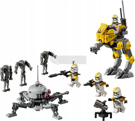 KLOCKI LEGO STAR WARS 75431 ZESTAW BITEWNY ŻOŁNIERZY KLONÓW KORPUSU 327