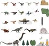 JURASSIC WORLD ODRODZENIE KALENDARZ ADWENTOWY 2025, figurki dinozaurów JGB67