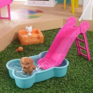 Lalka Barbie domek Dreamhouse willa z basenem GRG93