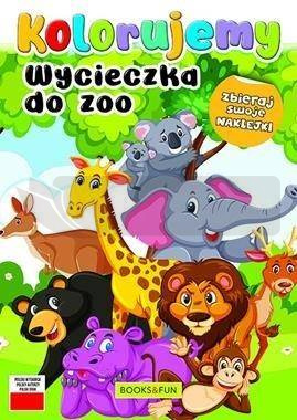 Kolorujemy. Wycieczka do zoo