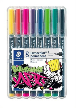 Foliopis Lumocolor ART F wodoodporny 8 kolorów