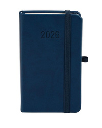 Kalendarz 2026 A6 Memofix TDW granatowy