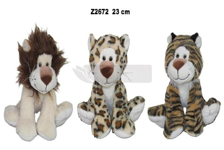 Zwierzęta dzikie 23cm MIX
