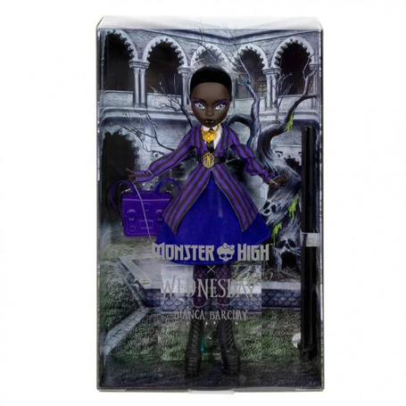 MONSTER HIGH LALKA JDR71 BIANCA BARCLAY WEDNESDAY