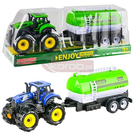 Traktor z cysterną MIX