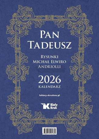 Kalendarz 2026 ścienny Pan Tadeusz