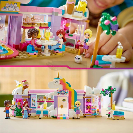 KLOCKI LEGO FRIENDS 42684 Jednorożcowa kawiarnia, zestaw dla dzieci +6 lat