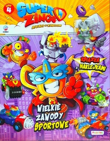 Super Zings 4 Rivals of Karboom + FIGURKA