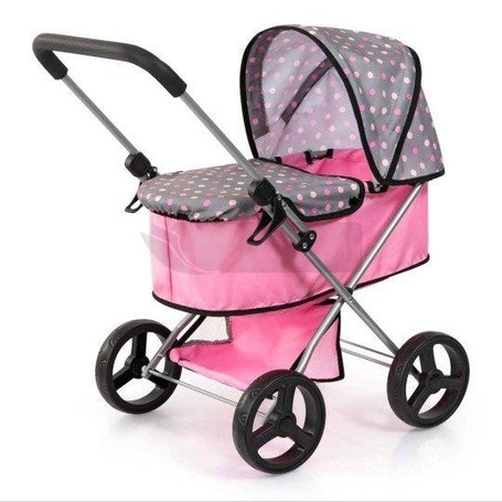 Wózek dla lalek Go szary