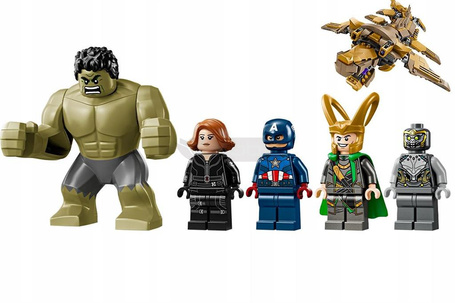LEGO MARVEL AVENGERS 76290 AVENGERS KONTRA LEWIATAN zestaw klocków +7 LAT
