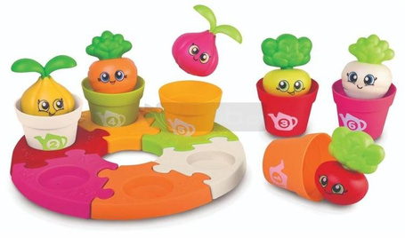 Edukacyjne Doniczki - Sensoryczne Puzzle