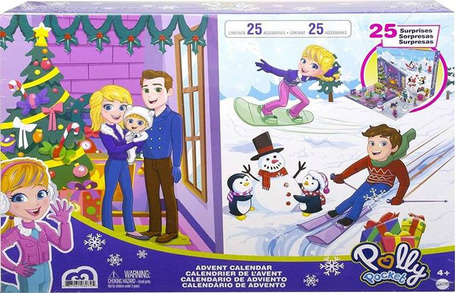 Lalka Polly Pocket Kalendarz adwentowy GYW07