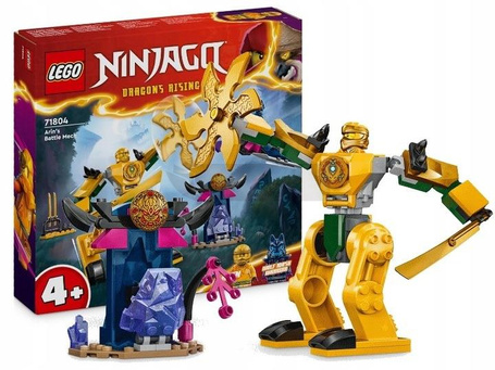 LEGO NINJAGO 71804 MECH BOJOWY ARINA zestaw klocków dla dzieci +4 lata