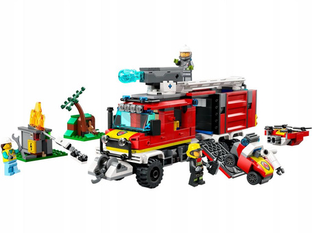 LEGO CITY 60374 TERENOWY POJAZD STRAŻY POŻARNEJ zestaw klocków dla dzieci