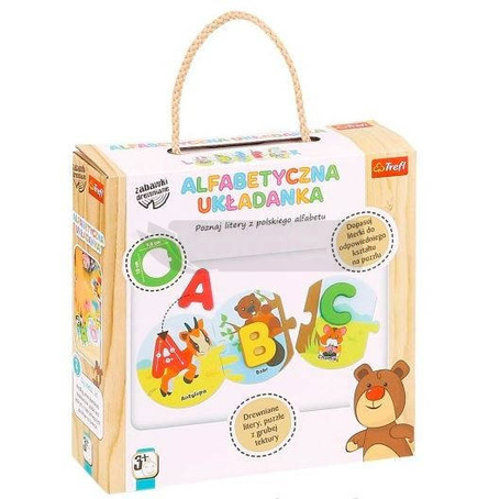 Alfabetyczna układanka literki