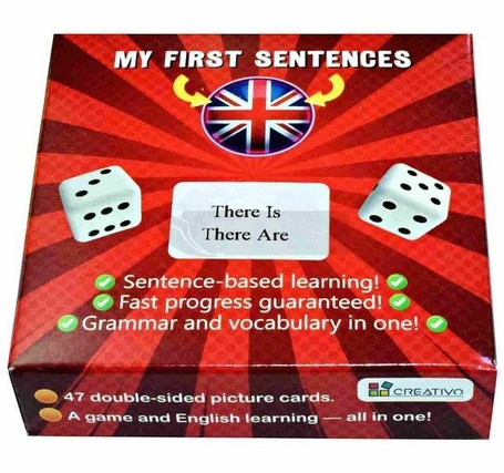 Moje pierwsze zdania po angielsku (THERE IS/ ARE)