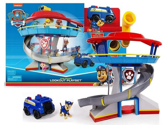 PSI PATROL BAZA GŁÓWNA WIEŻA OBSERWACYJNA + figurka oraz pojazd 6060007