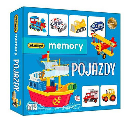 Gra Memory pojazdy 