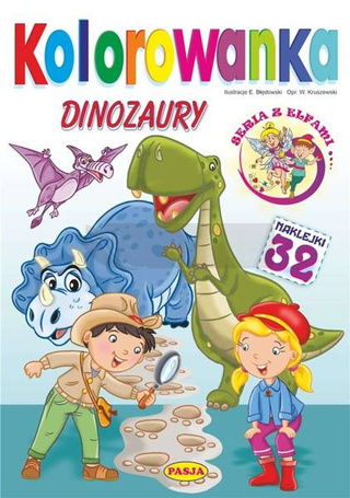 Kolorowanka. Dinozaury