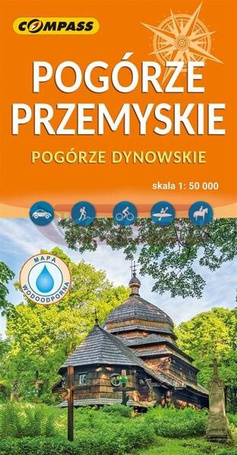 Mapa - Pogórze Przemyskie 1:50 000