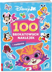 Disney 100 brokatowych naklejek