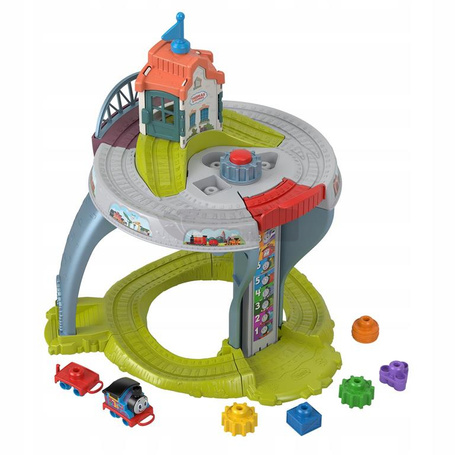 FISHER PRICE TOMEK I PRZYJACIELE Mój pierwszy kolejowy stolik do zabawy HXP49