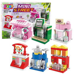 Klocki konstrukcyjne Mini Street 6w1