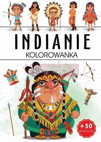 Indianie kolorowanka