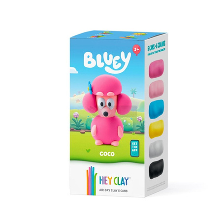 Hey Clay - Figurka Bluey Coco + akcesoriami 5pak