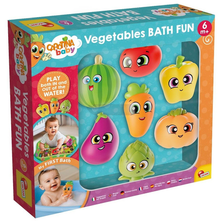Carotina baby warzywna zabawa w kąpieli