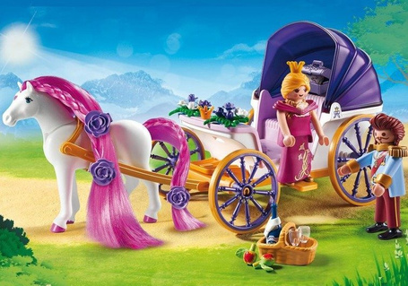 PLAYMOBIL 6856 Para królewska z karetą