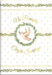 Książeczka A5 Pamiątka Chrztu. Gołąb