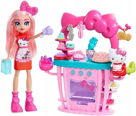 Lalka Hello Kitty zestaw Cukiernia GWX05