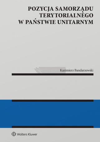 Pozycja samorządu terytorialnego w państwie...