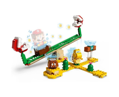 LEGO Super Mario 71365 Megazjeżdżalnia Piranha Plant zestaw rozszerzający