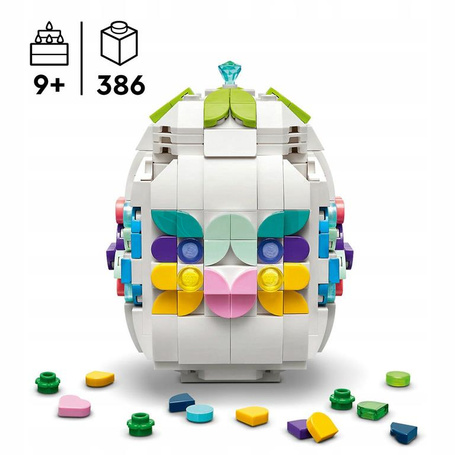 KLOCKI LEGO 40816 Dekoracyjna pisanka, zestaw klocków dla dzieci +9 lat
