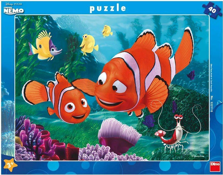 Puzzle 40 ramkowe Nemo