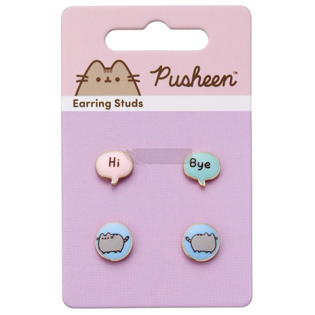 Pusheen Kolczyki podwójne