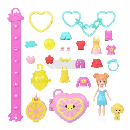LALKA POLLY POCKET STYLOWA BRANSOLETKA zestaw do zabawy dla dzieci JKR54