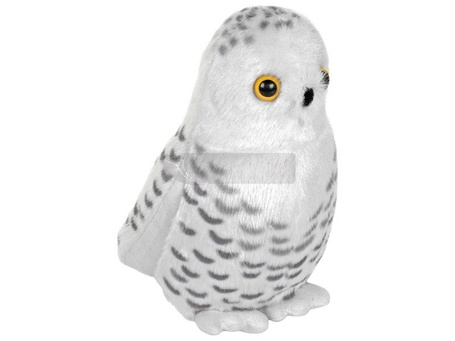 Maskotka Sowa śnieżna z dzwiękiem