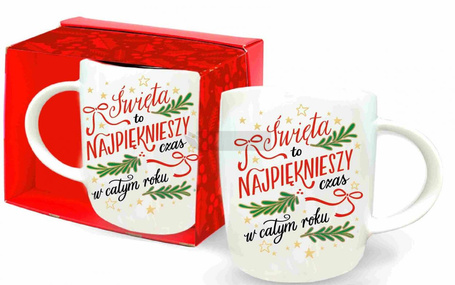 Kubek Boże Narodzenie Święta to najpiękniejszy...