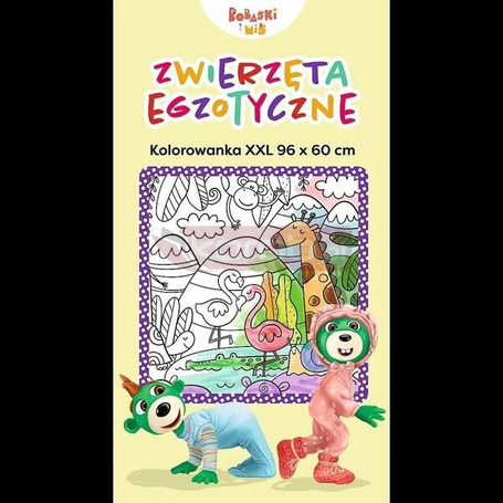 Kolorowanka XXL. Zwierzęta egzotyczne