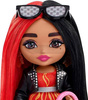 LALKA BARBIE EXTRA MINIS sukienka płomienie HKP88