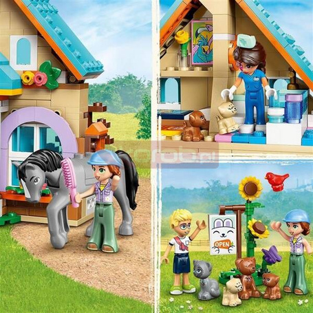 LEGO FRIENDS 42651 Koń i lecznica dla zwierząt, zestaw klocków +7 lat