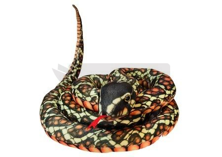 Wąż pluszowy brązowy 200cm