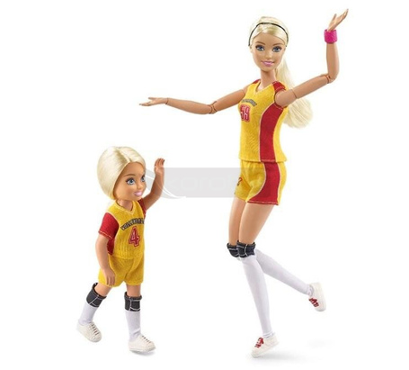 Lalka Barbie Chelsea siatkówka FRL33